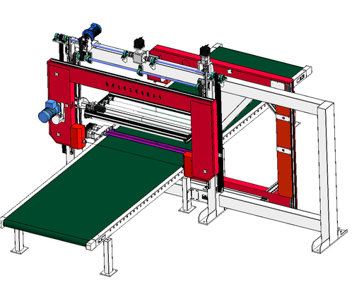 het Dubbele Blad 10m van 380v 50hz/Min CNC Snijmachine dtc-SD2012
