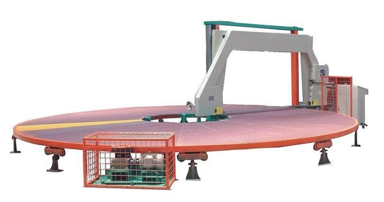 Horizontale Cirkel Digitale Controle dtyq-750 7.94kw van de Schuimsnijmachine