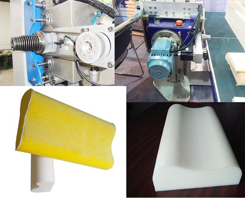 Horizontale Oscillerende de Sponssnijmachine 380V 50HZ van het Bladpolyurethaan