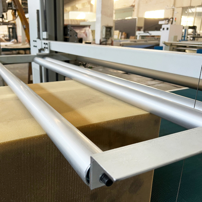 Automatische Dubbele CNC van de het Schuimspons van de Bladsnijder Horizontale Pu Snijmachine