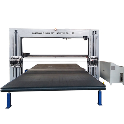 Dubbel mes CNC-contoursnijmachine Vibratiemes Oscillerende PU-schuimspons