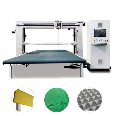 Gemakkelijk te bedienen DTC-SD2012 Dual Blade Oscillating Foam Contour Cutting Machine voor PU Foam Sponge