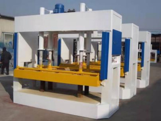 China Hydraulische koudpersmachine voor houten deuren van 50 ton 1250 * 1500mm