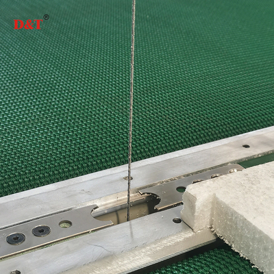 5 wielen snelle draad Precise PU schuim snijmachine voor steenwol PIR EVA verticale snijmachine