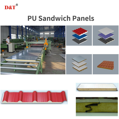 Eps Polyurethane PU Foam Sandwich Wall Panel Making Machine Continuous PU/PUR/PIR Sandwich Panel Productielijn