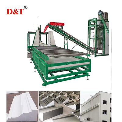 EPS-schuimcementcoatingsmachine voor cornice met styrofoam