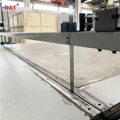 Automatische verticale snijmachine voor EVA/parelmoer katoen en spons met werkplatform enkele demper