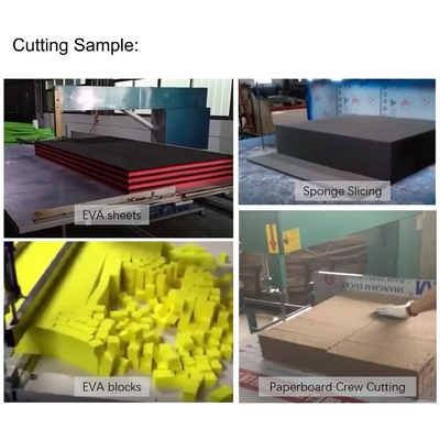 DTLQ-4L Model Automatische Verticale Snijmachine voor EVA en Parel Katoen met Werkplatform en Enkele Demper