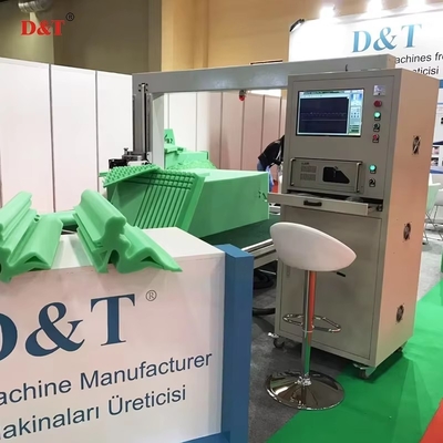 Dubbele Mes 10m/Min CNC Snijmachine Voor Flexibel PU met CE Certificaat en Oscillerend Mes