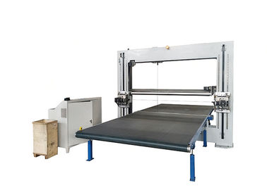 Automatische Dubbele de Sponscnc van het Blad Horizontale en Verticale Pu Schuim Snijmachine