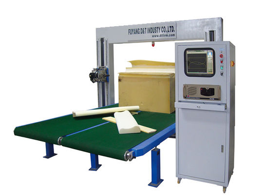 6KW de flexibele Snijmachine van het Polyurethaan Oscillerende Blad voor 2D Vormen