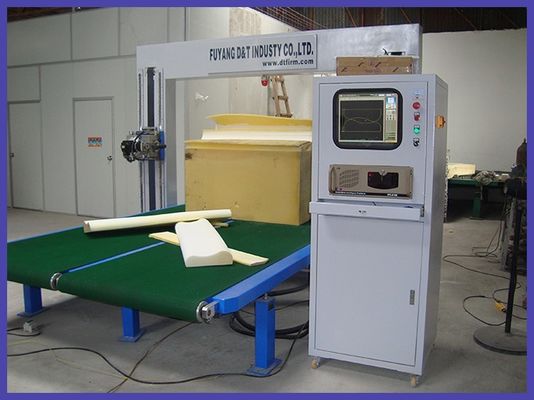 6KW Snijmachine van het polyurethaan de Horizontale Oscillerende Blad voor 2D Vorm
