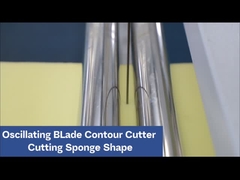 Dual Blade Horizontale PU Foam Sponge CNC Snijmachine Automatisch