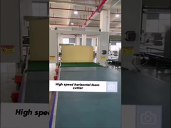 Goedkwaliteit CNC spons horizontale stijve schuim snijmachine automatisch