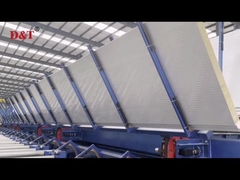 Versatile maatwerk EPS / Rock Wool Sandwich Panel Machine voor dak en muur